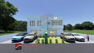 Hrvaška, Vodice – prodaja nova polpritlična dvonadstropna hiša z lastnim vrtom