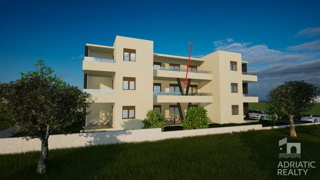 Vodice, dvosobno stanovanje z razgledom na morje