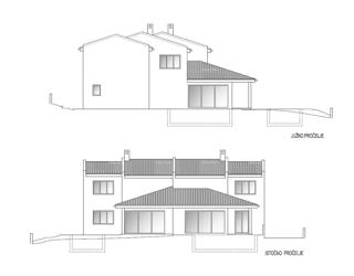 Moderna dupleks vila z bazenom naprodaj, Kožljani, Barban!