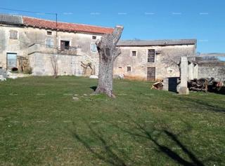 Pazin, Istra - dve stare kamnite hiše z veliko zemljišče