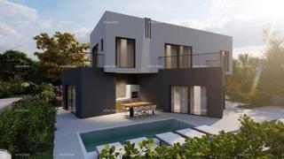 Građevinsko zemljište s projektom – Valbandon, 450 m²