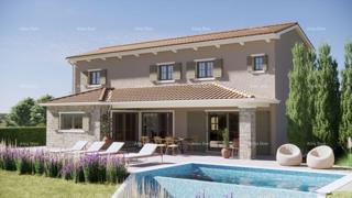 Prodaja - kombinirano zemljišče z idejnim projektom in pogledom na morje, Grožnjan!