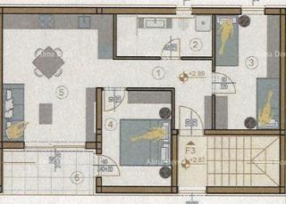 Prodaja elegantnega stanovanja s pogledom na morje – Ližnjan, novogradnja
