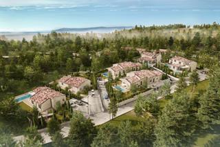 BARBAN - Gradbeno zemljišče s projektom (dupleks), 15 minut do morja