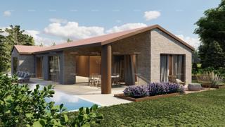 Najbolja ponuda! Prodaja zemljišta s građevinskom dozvolom za izgradnju obiteljske kuće s bazenom, Tinjan!