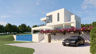 Luksuzna vila v izgradnji z bazenom, Istra, Vižinada
