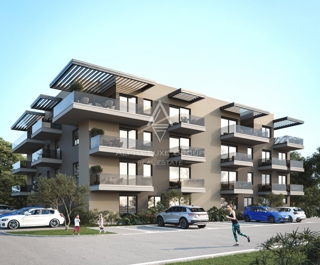 Istra, Vabriga, Prostorno moderno stanovanje s strešno teraso