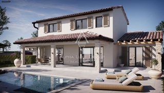 Istra, Svetvinčenat – hiša z bazenom v gradnji