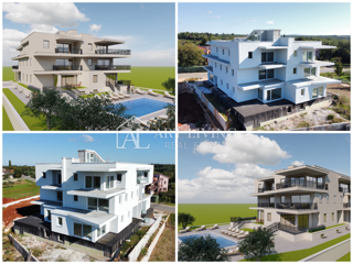 Umag, okolica – sodobno dvosobno stanovanje v novogradnji, 400 m od morja