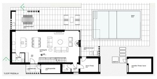 Novogradnja, Nova moderna vila s bazenom i velikom okućnicom, Labin, Istra