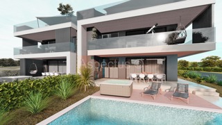 Luksuzan trosoban stan,pogled more,Rovinj