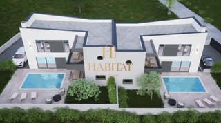 Istra, Ližnjan, Duplex hiša 134m2 z bazenom