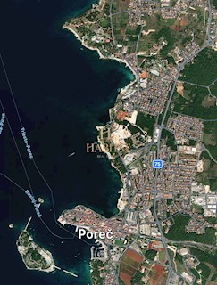 Istra, Poreč, gradbeno zemljišče 800m2, pogled na morje