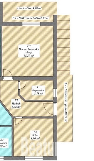 Apartma v prvem nadstropju, nova zgradba, okolica Novigrada