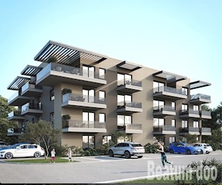 Apartma C v pritličju z vrtom, novogradnja