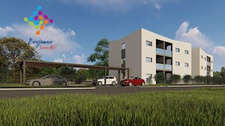 MEDULIN - apartma v novi stavbi 380 m od plaže