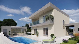 MEDULIN – Vila z bazenom (gradnja pri koncu)