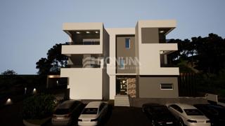 Enosobno stanovanje s teraso, Žaborić – novogradnja, 400 m od morja