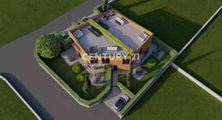 POREČ, NOVOGRADNJA, MODERNO DVOSOBNO STANOVANJE S STREŠNO TERASO