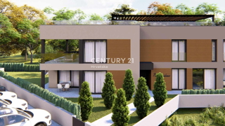 POREČ, NOVOGRADNJA, STANOVANJE V PRIZEMLJU, SAMO 3 KM OD MORJA