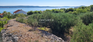 Pašman, Dobropoljana, velika parcela na desni strani ceste s čudovitim pogledom na morje