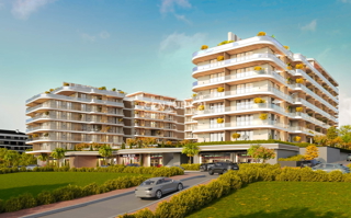 Zadar, Rdeče hiše, luksuzna novogradnja, stanovanje 59,86 m2, pritličje