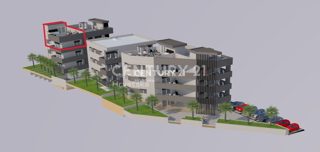 ZADAR - SUKOŠAN - PENTHOUSE S KROVNO TERASO - 100 M OD MORJA