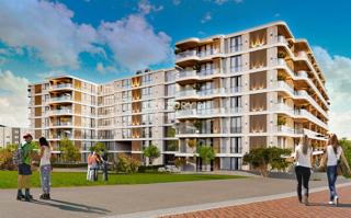 Zadar, Crvene Kuće, luksuzna novogradnja, stanovanje 81,61 m2, 2. nadstropje