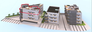 ZADAR - SUKOŠAN - PENTHOUSE NA DRUGEM NADSTROJU - POGLED NA MORJE - 80 M OD MORJA