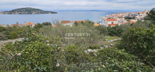 Preko, Kali Gradbeni parceli s pogledom na otok Ošljak in mesto Zadar