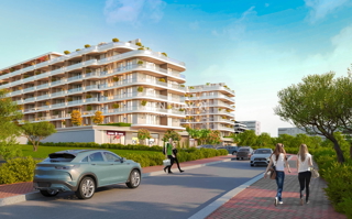 Zadar, Crvene Kuće, luksuzna novogradnja, stanovanje 80,08 m2, pritličje