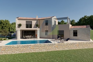 Poreč, okolica, Čudovita hiša na mirni lokaciji 5 km od Poreča