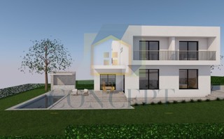 Poreč, okolica, moderna, luksuzna vila s bazenom, 12 km od morja