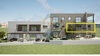 Poreč, okolica, Stan v 1. nadstropju nove gradnje, 3 km od morja