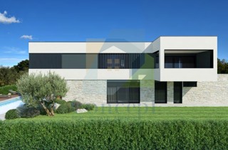 Poreč, okolica, Luksuzna vila s bazenom in pogledom na morje, 5 km od morja