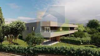 Poreč, okolica, Stan v pritličju s 3 spalnicami in vrtom, 3 km od morja