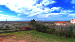 ISTRA, VIŠNJAN - GRADBENO ZEMLJIŠČE S POGLEDOM NA MORJE