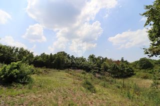 Zazidljivo zemljišče v središču majhne vasi blizu Žminja