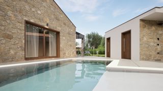 Idealna za pobeg iz mesta – novogradnja na samem v okolici Barbana