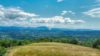 Osrednja Istra, zemljišče 3.874 m² z gradbenim dovoljenjem!