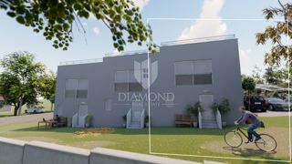 Okolica Umaga, vrstna hiša v novogradnji