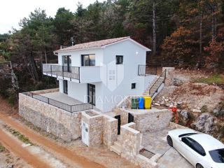 Labin, Rabac, nova hiša s prekrasnim pogledom na morje