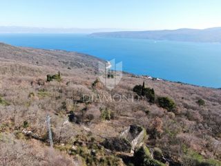 Labin, okolica, starodavna z lepim pogledom na morje