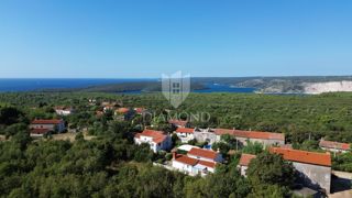 Labin, gradbeno zemljišče s pogledom na morje