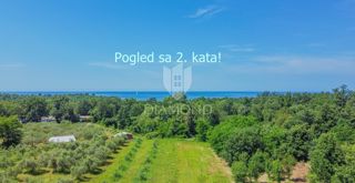Lovrečica, okolica! Luksuzno stanovanje s pogledom na morje in bazenom!