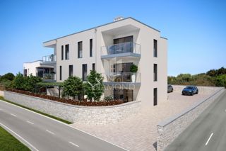 Umag, okolica, novo stanovanje 80 m2 v majhni stavbi na robu vasi