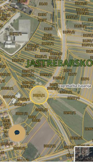 Zazidljivo zemljišče Donja Jaska, Jastrebarsko, 3.088m2