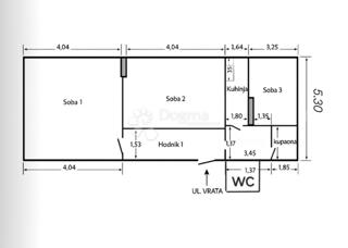 Stanovanje Trnje, 66,10m2
