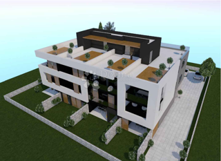 Novogradnja Privlaka S10 – penthouse s teraso, 120 m od morja