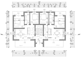 Vrhunsko novogradnja v Povljani, stanovanje S1
